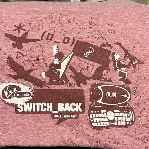 AMERICAN Apparel Women’s Retro Virgin Mobile Tee (Sz XL) - Picture 6 of 10